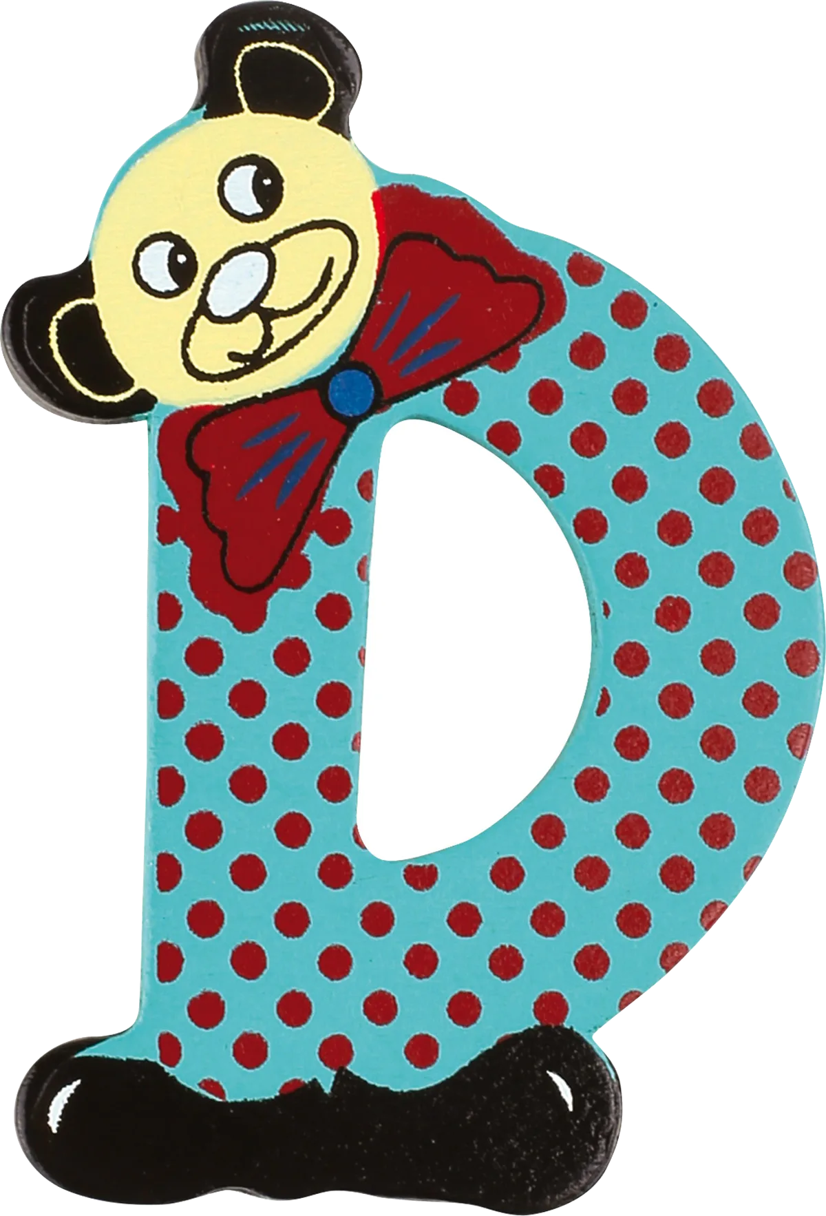 small foot Wooden-Letter D, Bear - image 1