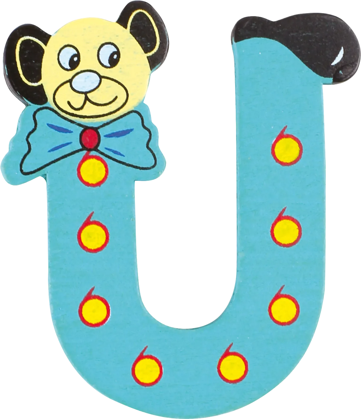 small foot Wooden-Letter U, Bear - image 1
