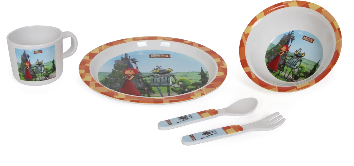 small foot Tableware (5 pcs), Ritter Rost - image 1