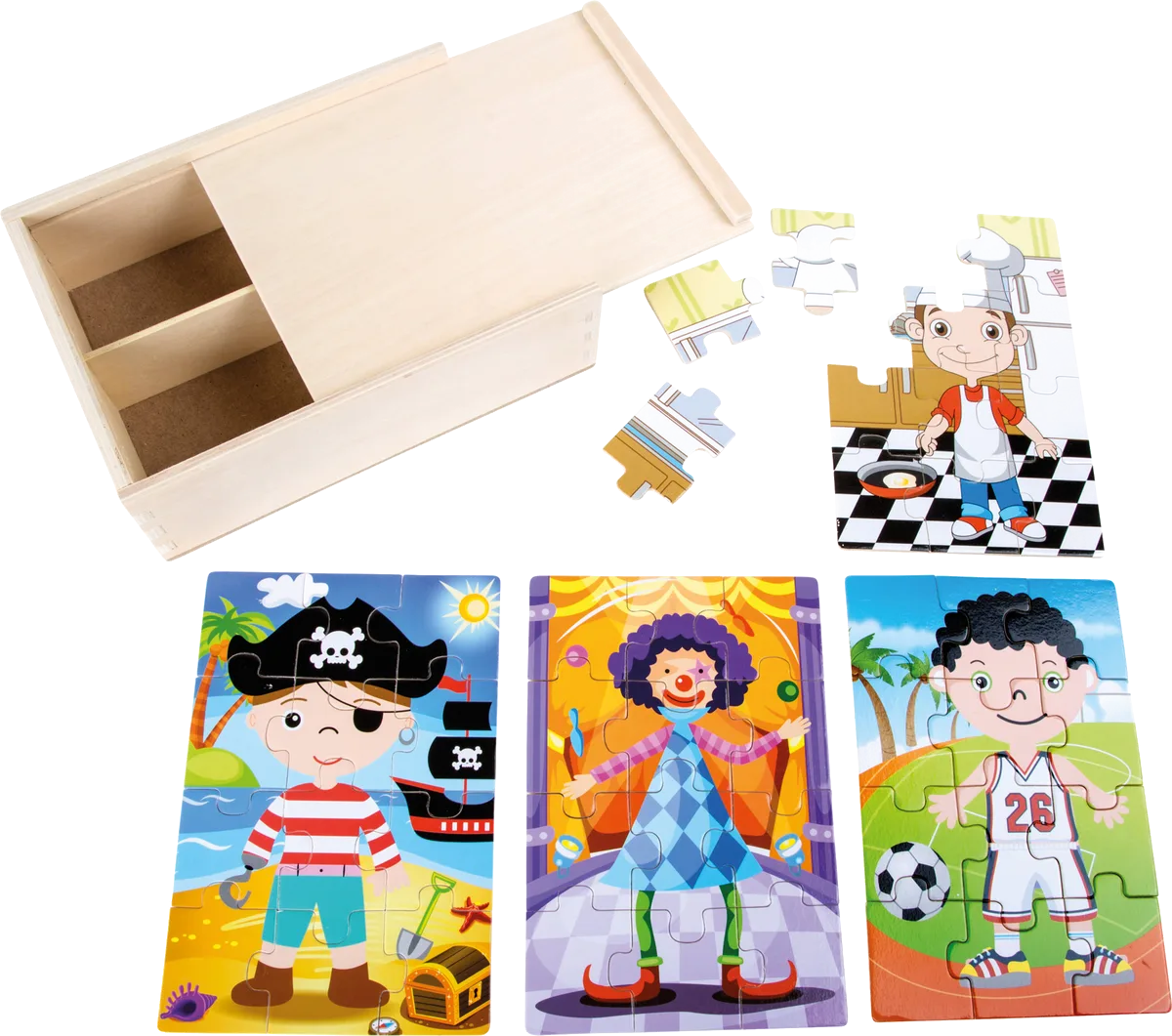 small foot Four Puzzles in One, Costumes - image 1