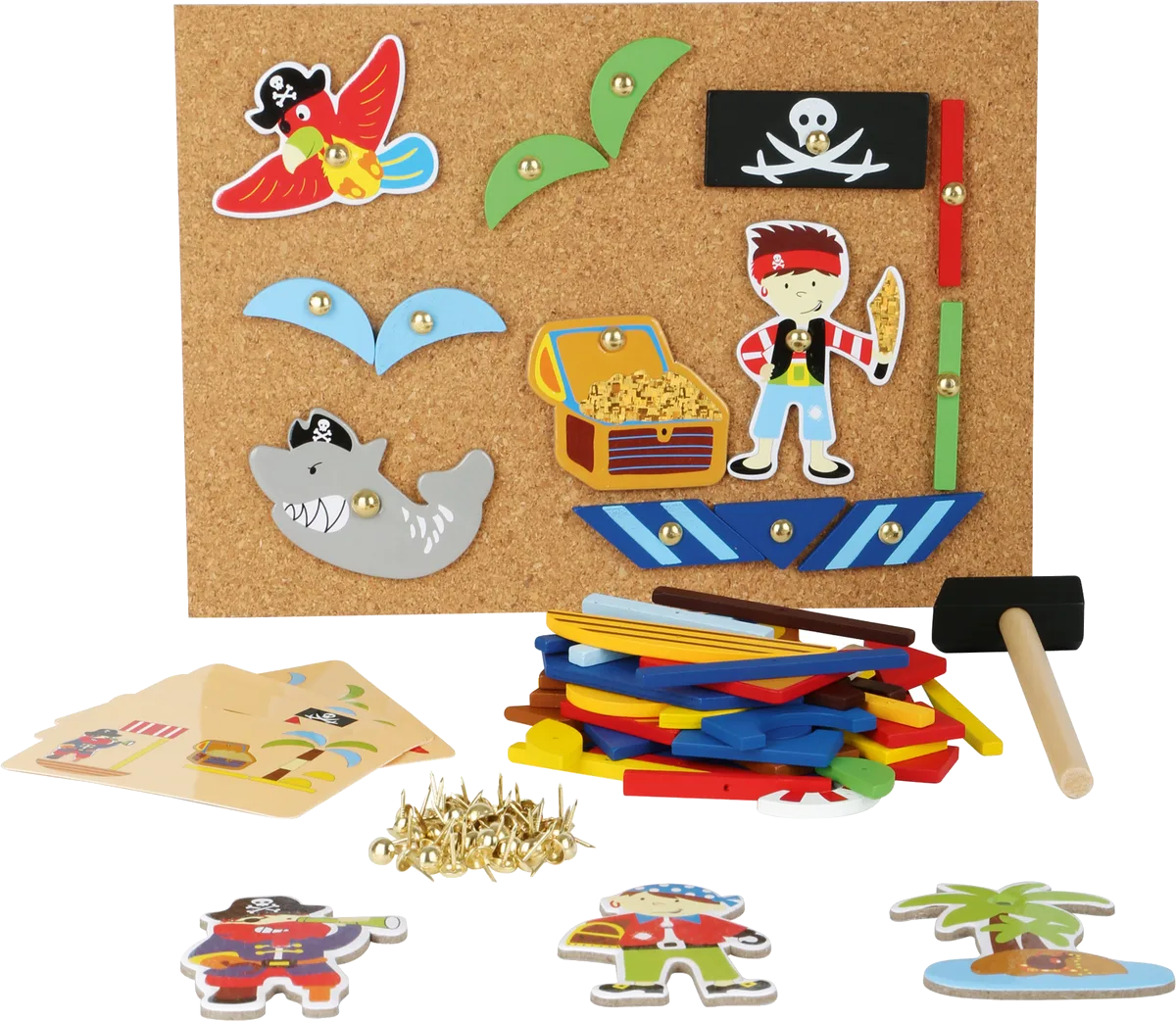 small foot Play with Hammer and Nails, Pirates - image 1