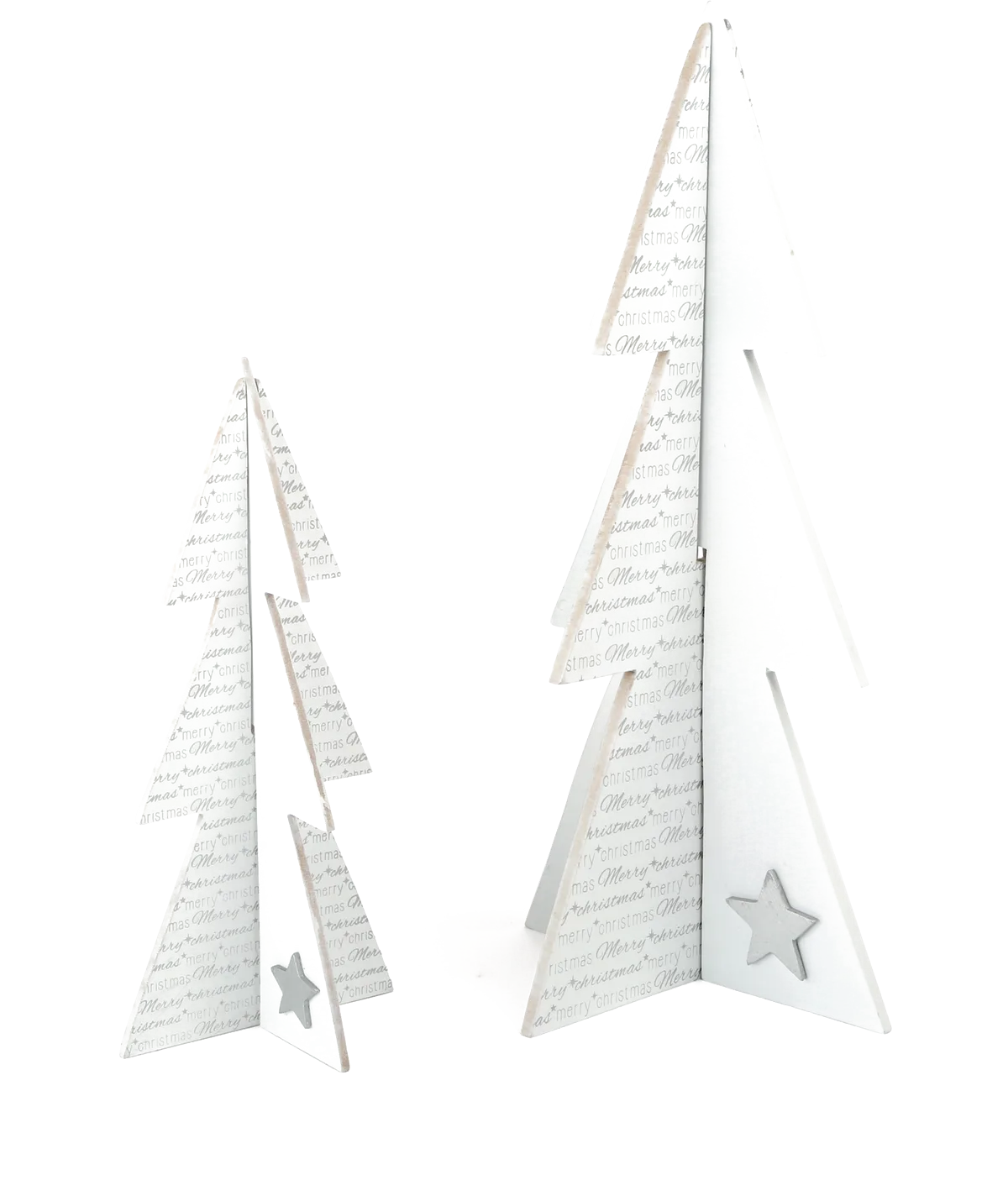 small foot Christmas tree (2 pcs), Merry Christmas - image 1