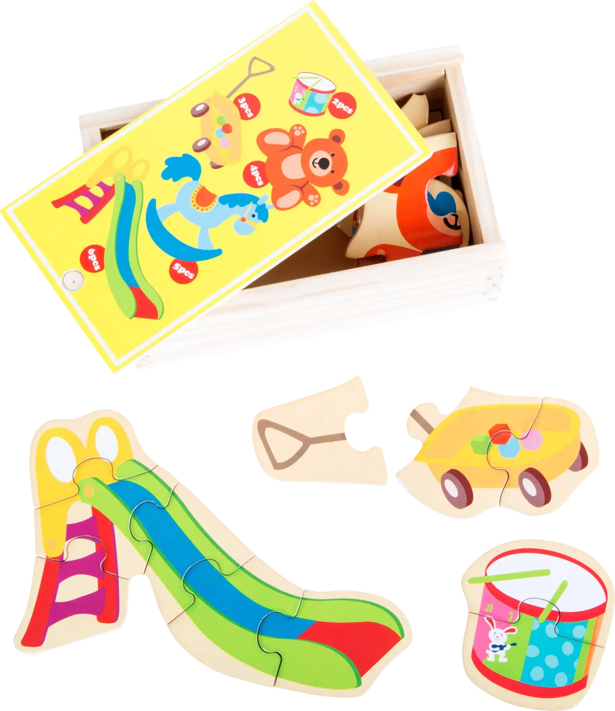 small foot Puzzle in Box, My Favourite Toy - image 1