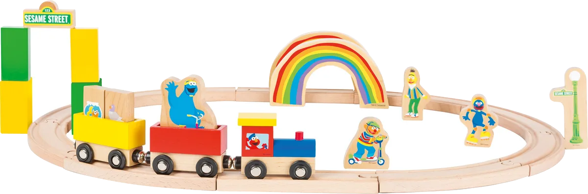 small foot Train, SESAME STREET - image 1