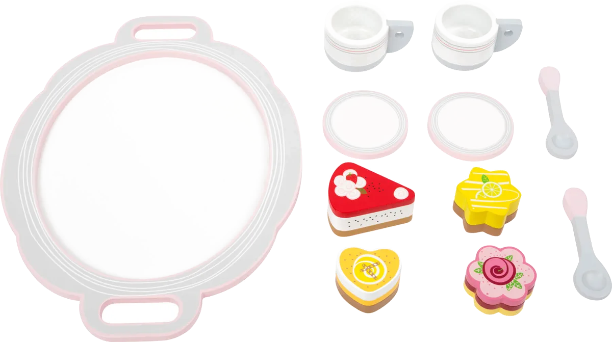 small foot Coffee and Cake Set - image 1