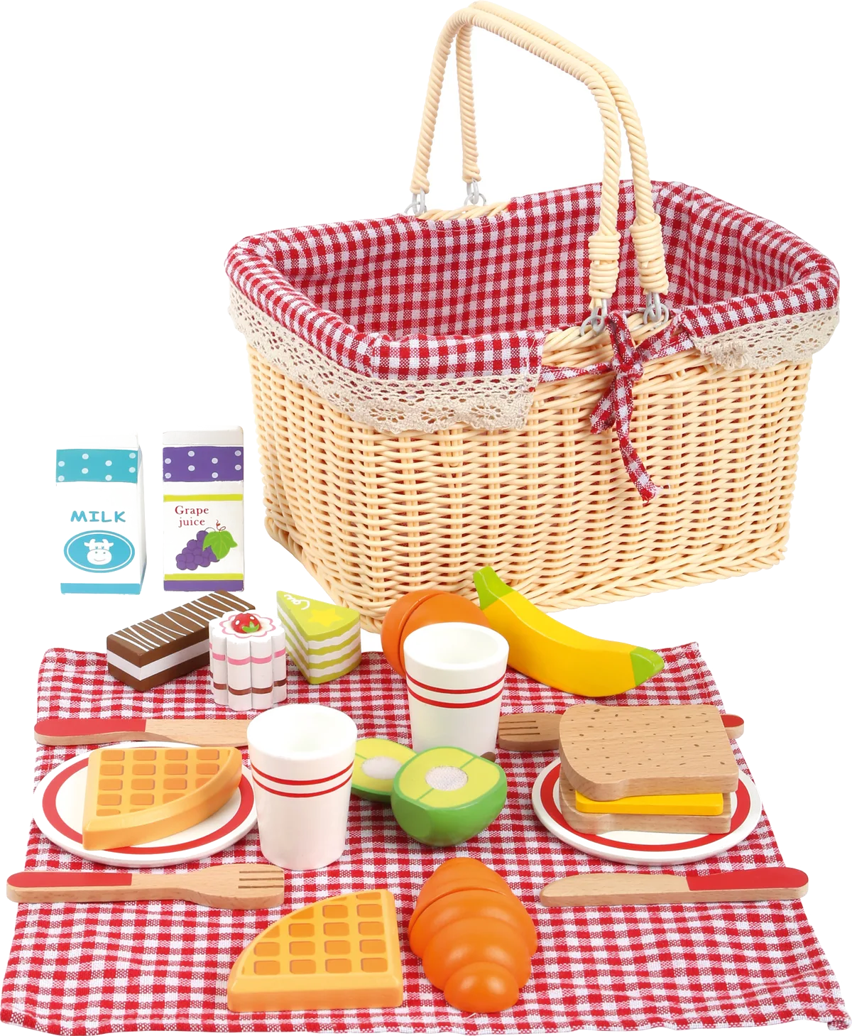 small foot Picnic basket with breakfast - image 1