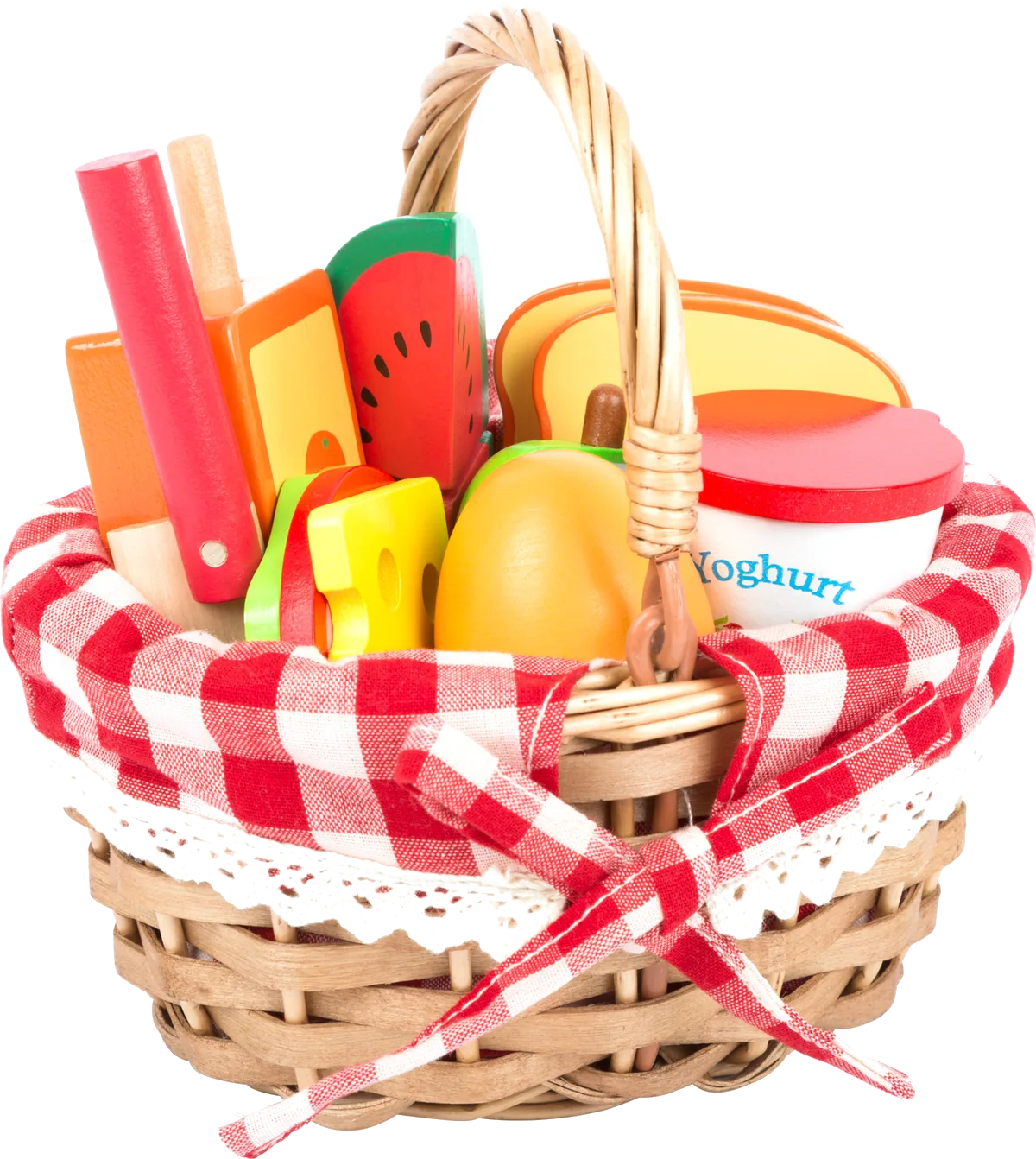 small foot Shopping Basket with Fruit, Divisible - image 1