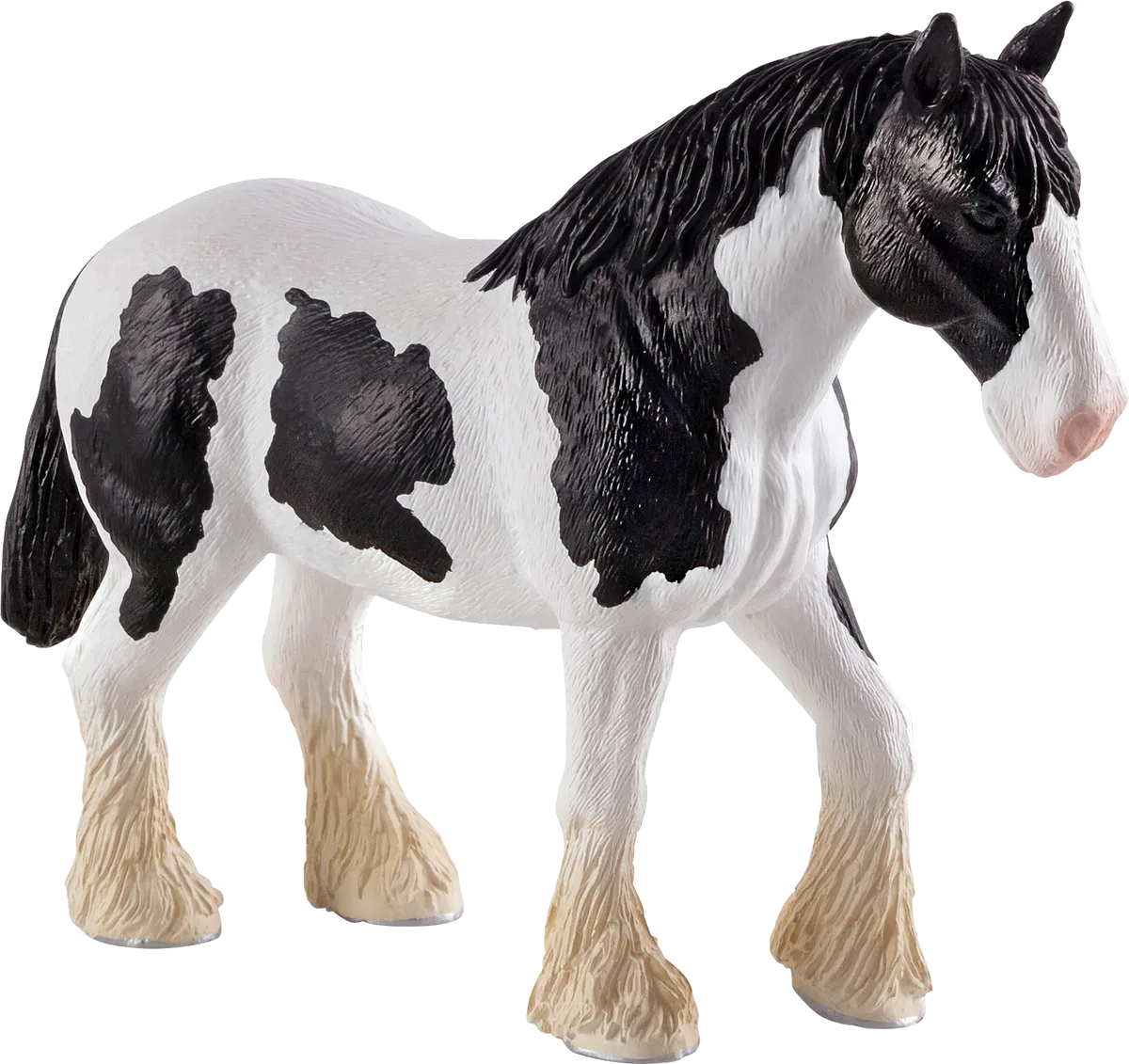 Mojo Clydesdale Horse, Black/White - image 1