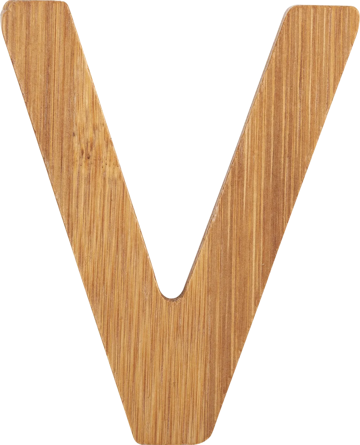 small foot ABC Letter V, Bamboo - image 1