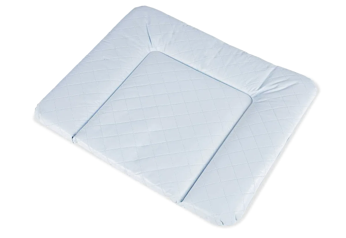 Pinolino Changing Mat Waterproof Quilted, Comfort/Light Blue - image 1