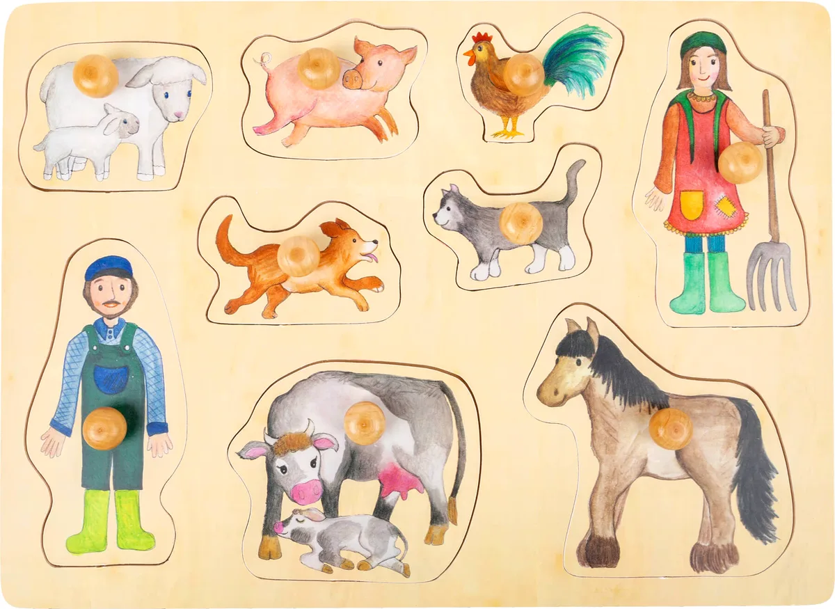 small foot Puzzle, Country Life - image 1