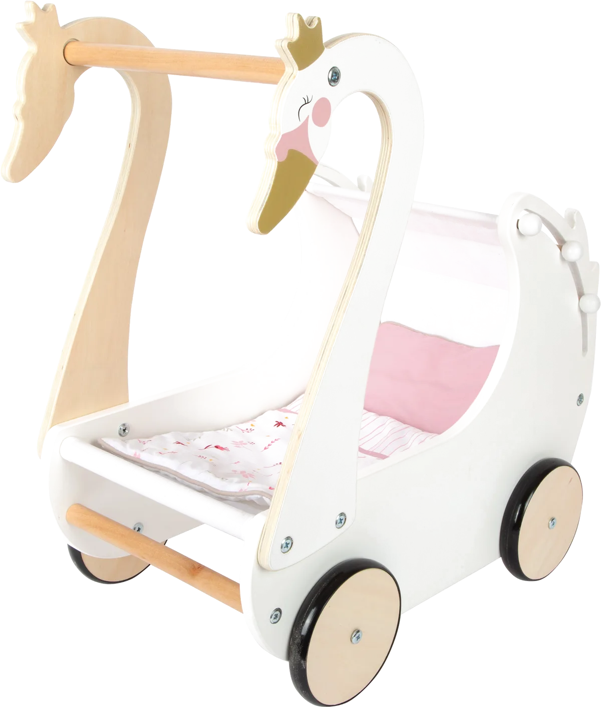 small foot Doll stroller, Swan - image 1