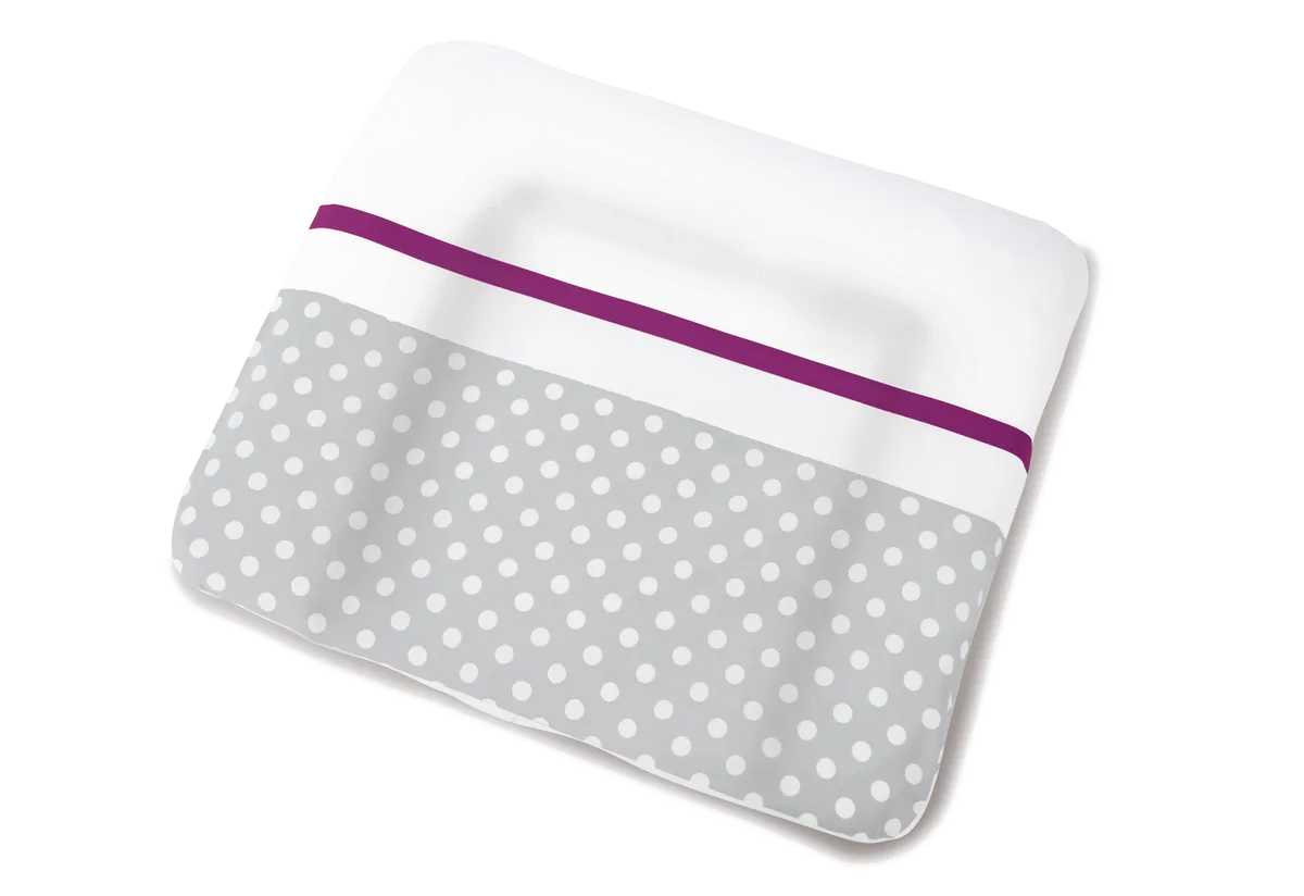 Pinolino Changing Pillow Cover Large, Dots/Grey - image 1