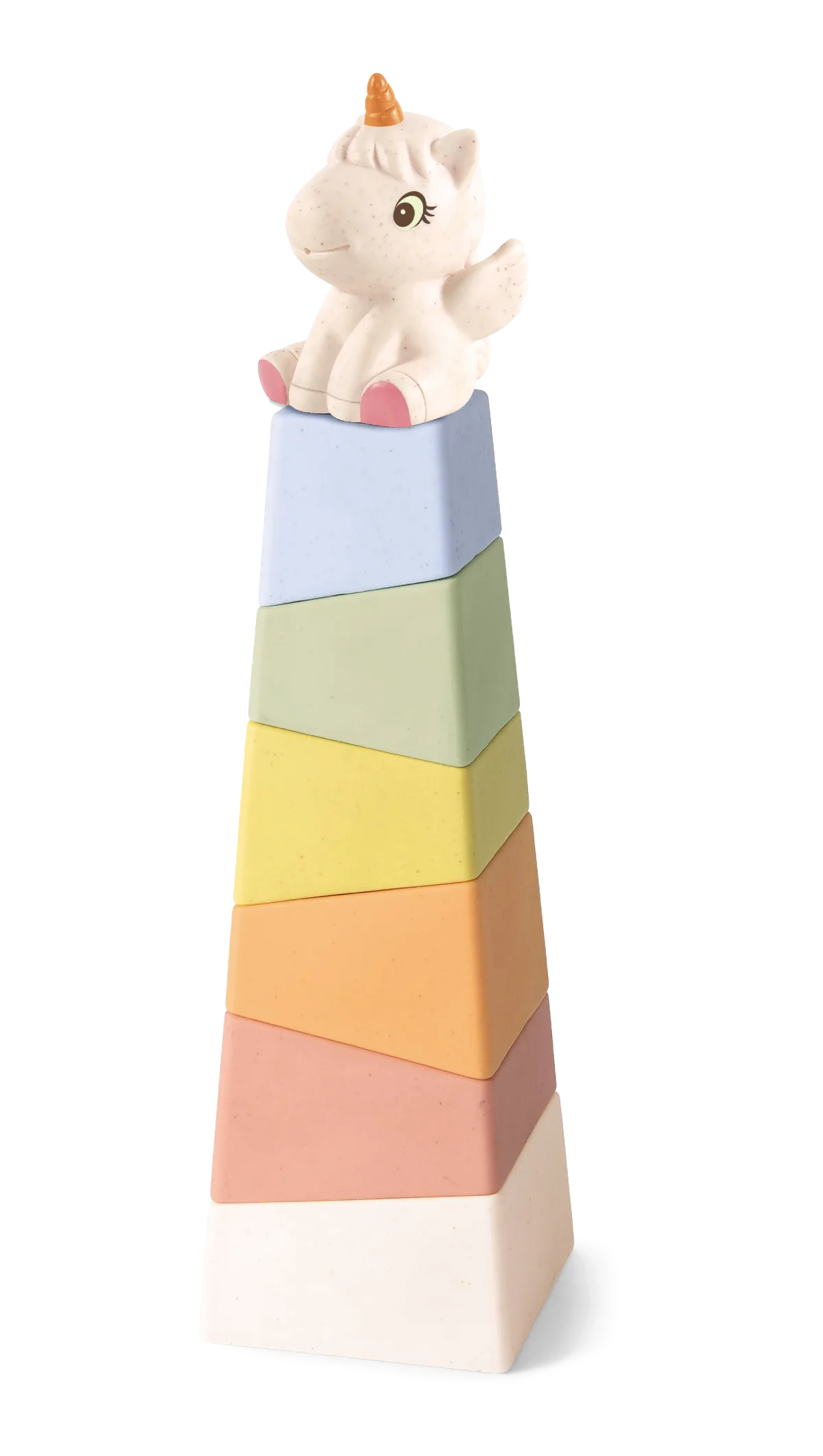 Kinder and Kids BIOplast stacking tower, Unicorn - image 1