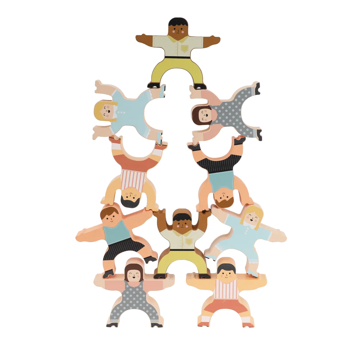 Kinder and Kids Stableplay, Acrobat figures - image 1