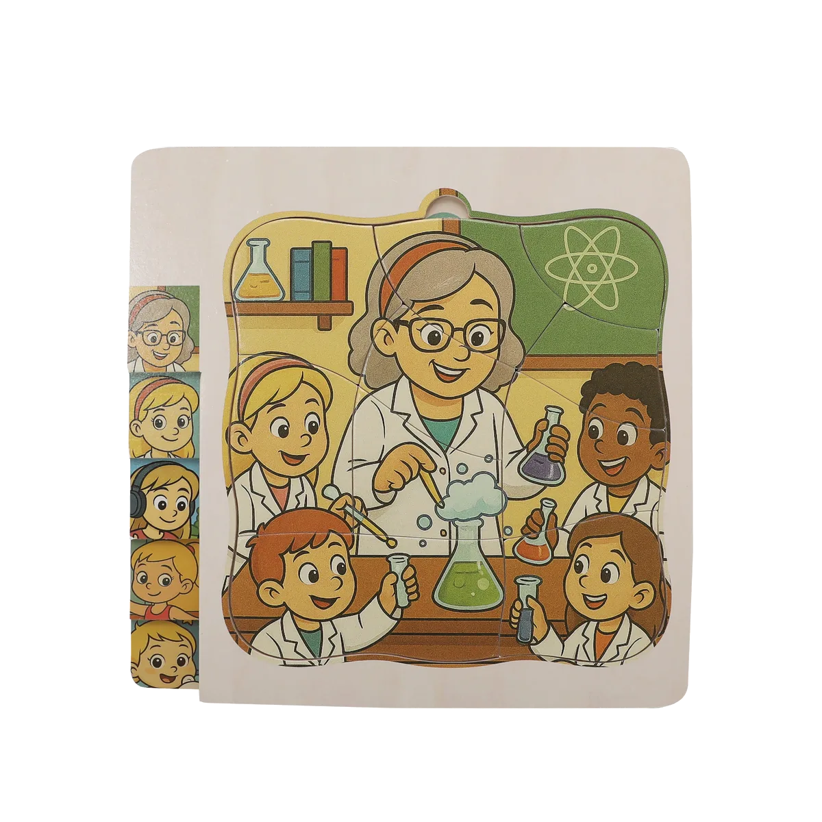 Kinder and Kids Layer Puzzle, Girl's Life - image 1