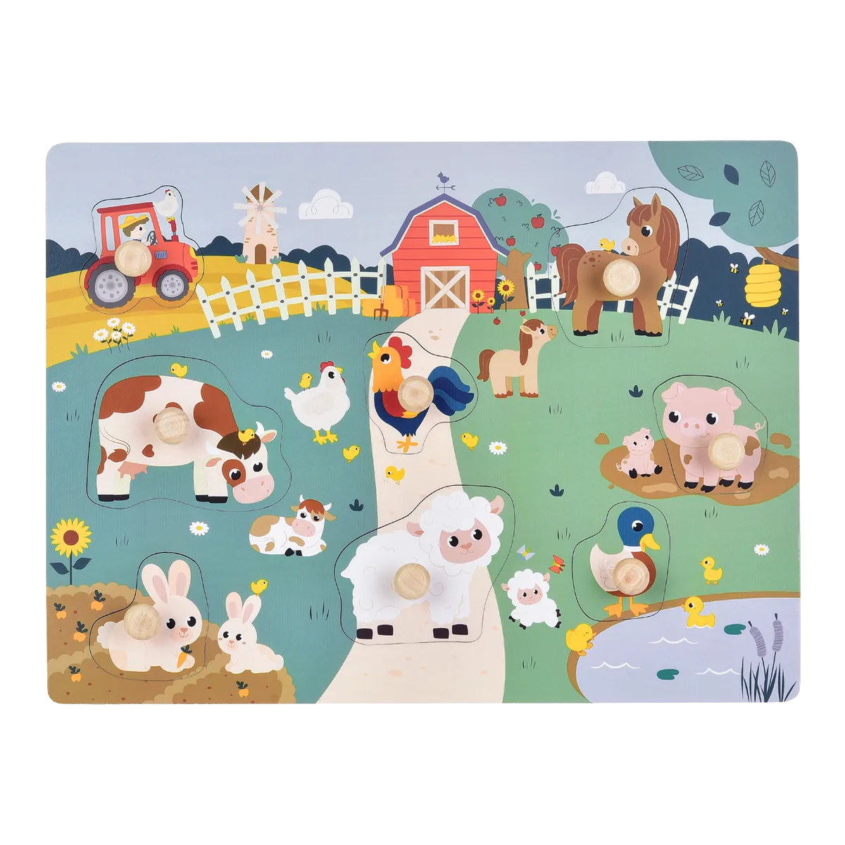 Kinder and Kids Farm Puzzle - image 1