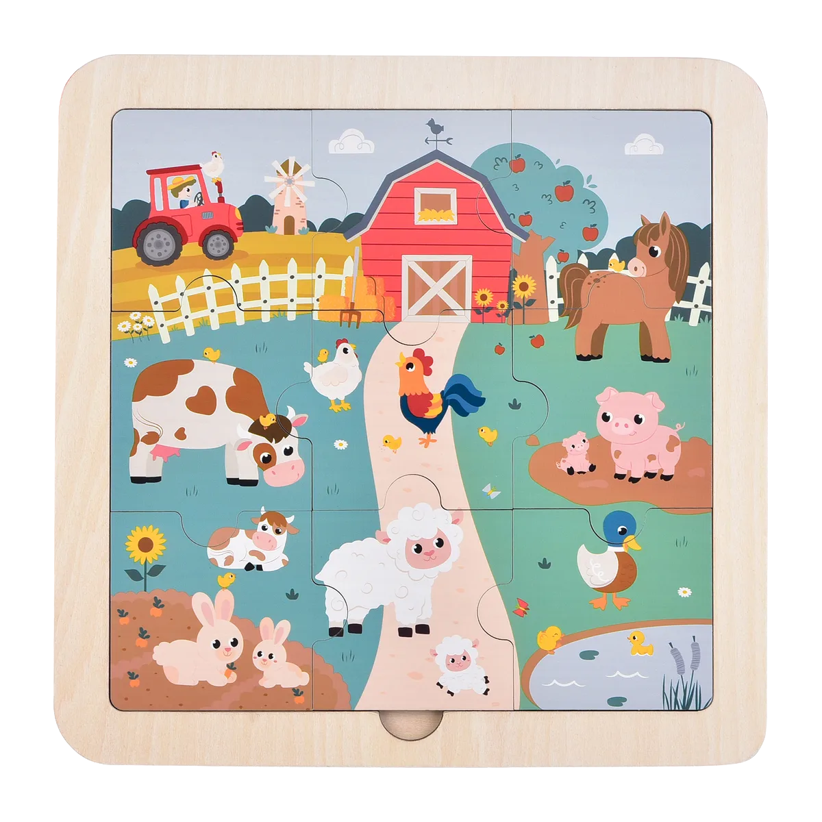 Kinder and Kids Farmhouse Puzzle - image 1