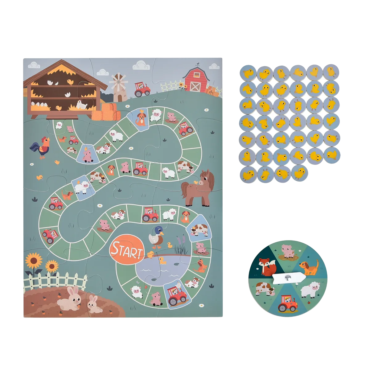 Kinder and Kids Board Game, Chicken - image 1