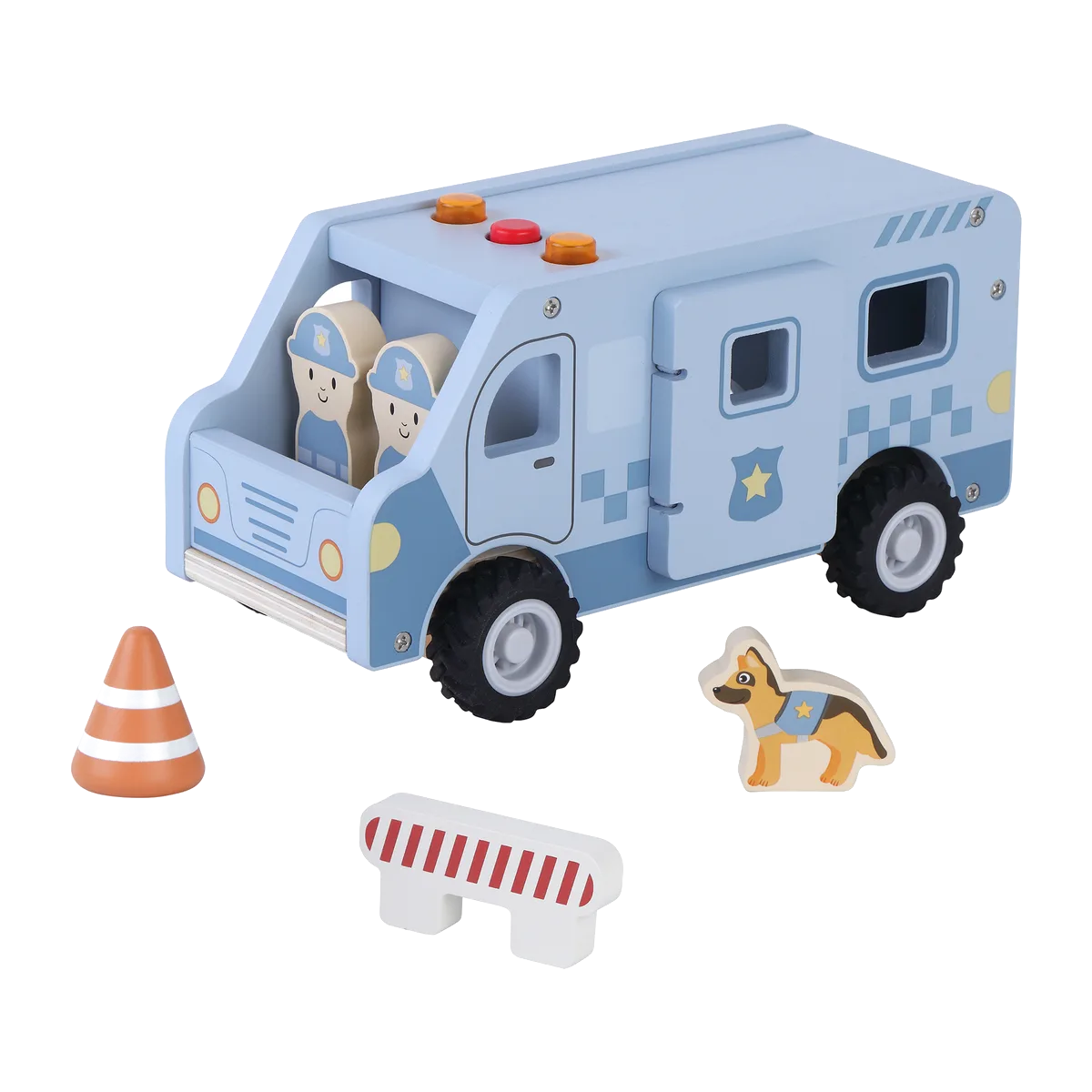 Kinder and Kids Police Car with Sound - image 1