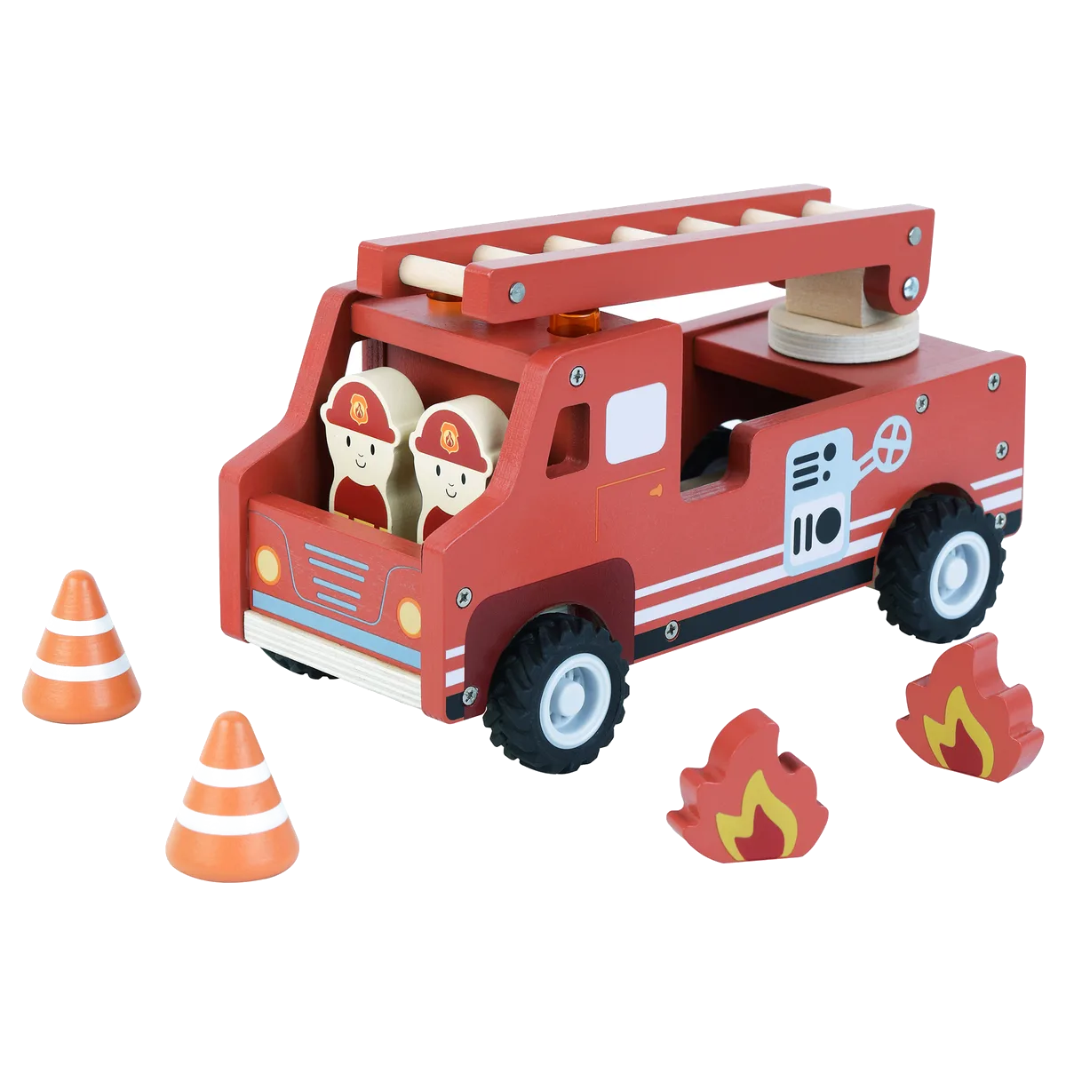 Kinder and Kids Fire Truck with Sound - image 1
