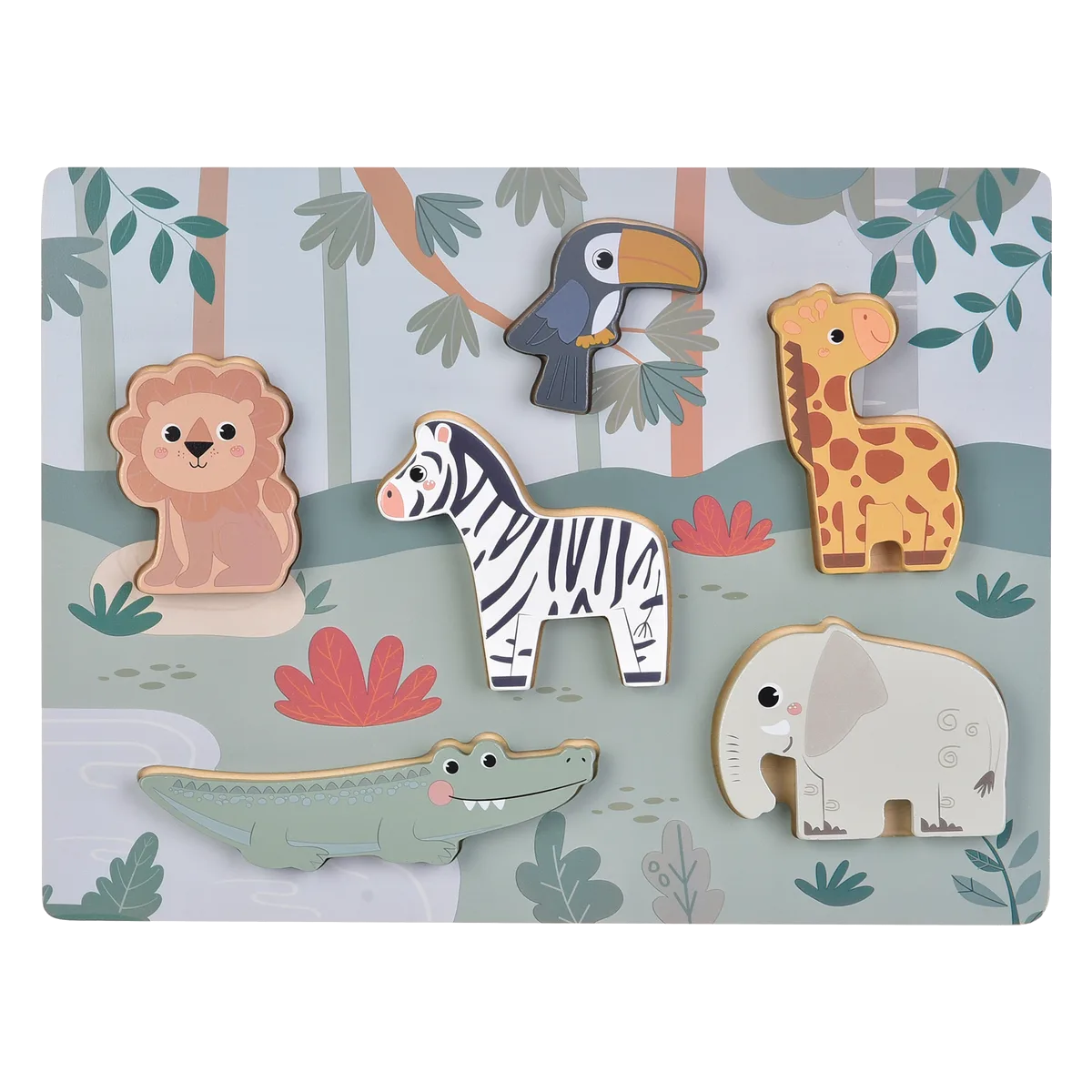 Kinder and Kids Jungle Puzzle - image 1