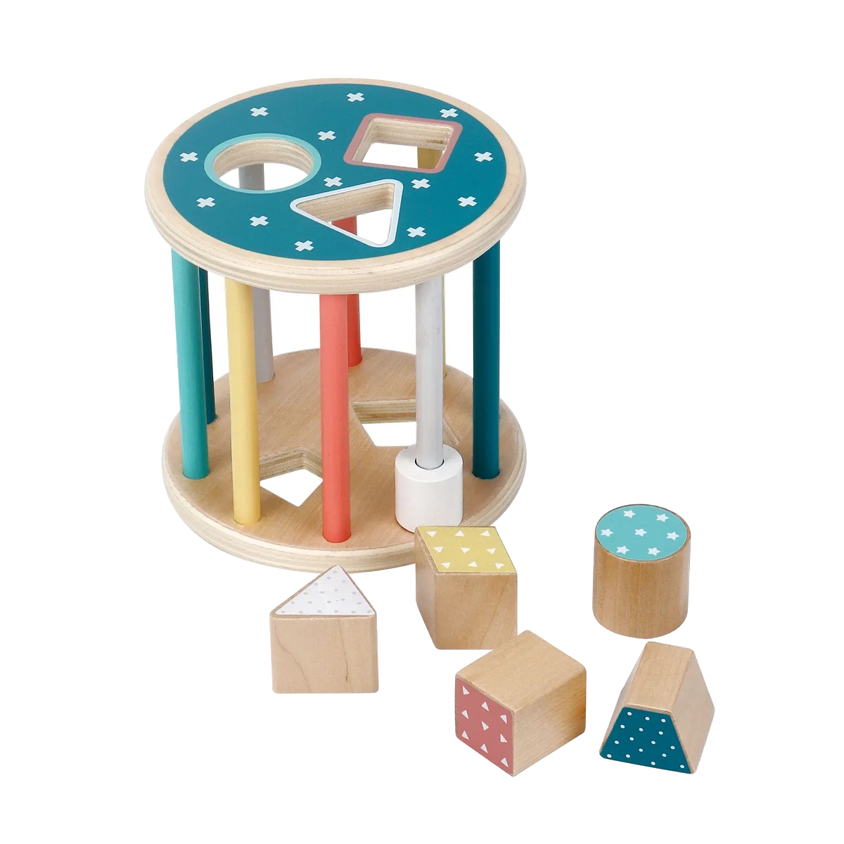Kinder and Kids Shape Sorter, Round - image 1
