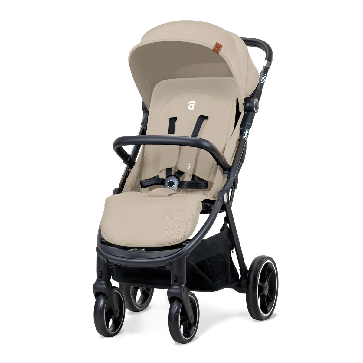 Asalvo Stroller Kibu, Beige - image 1