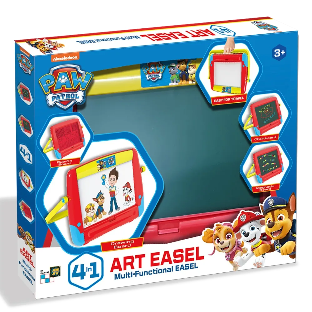 Paw Patrol Easel and Drawing Board - 4 in 1 Art Easel - image 1