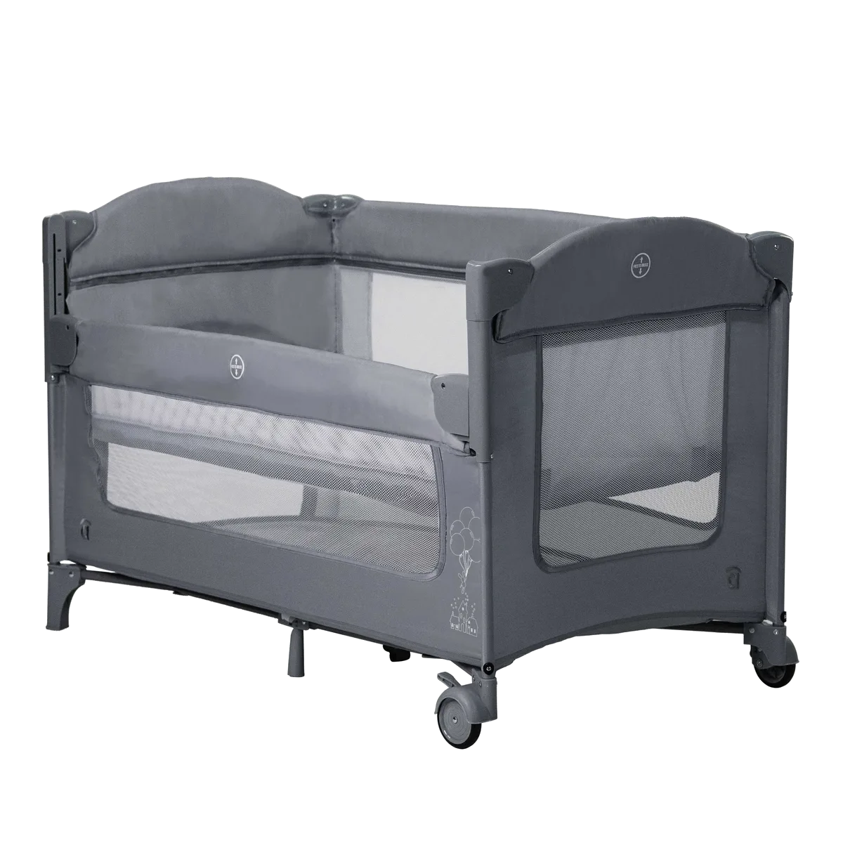 Asalvo Travel Cot together/Bedside Crib - image 1