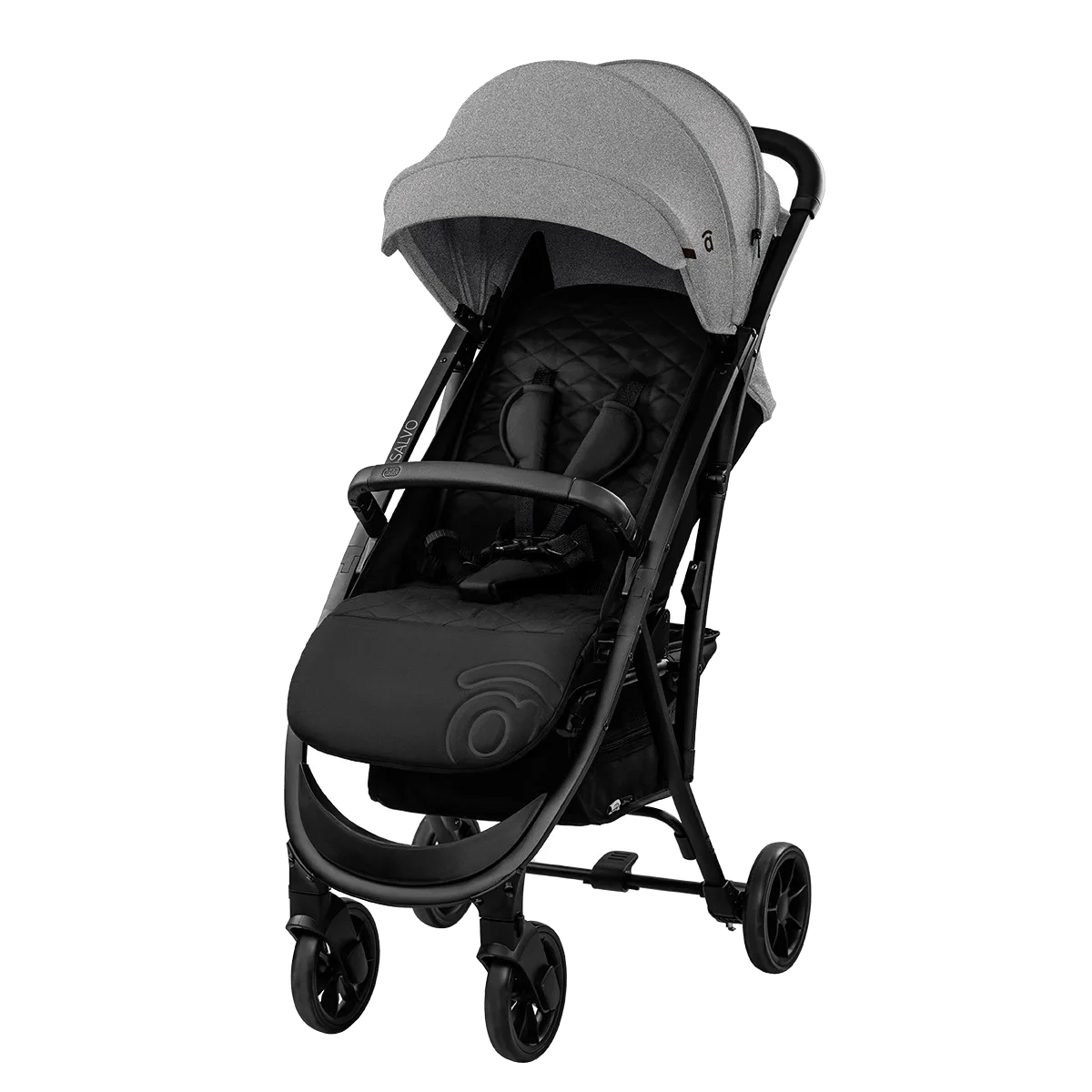 Asalvo Pushchair Cotton 2, Grey - image 1