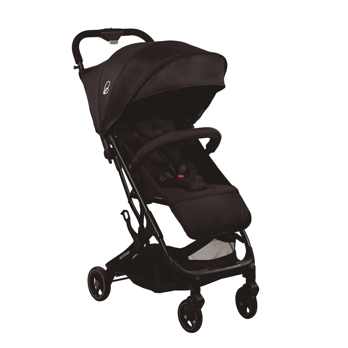 Asalvo Pushchair Amsterdam, Black - image 1