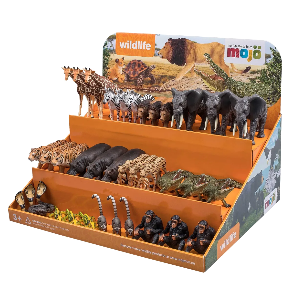 Mojo Wildlife Display Pack 44pc - image 1