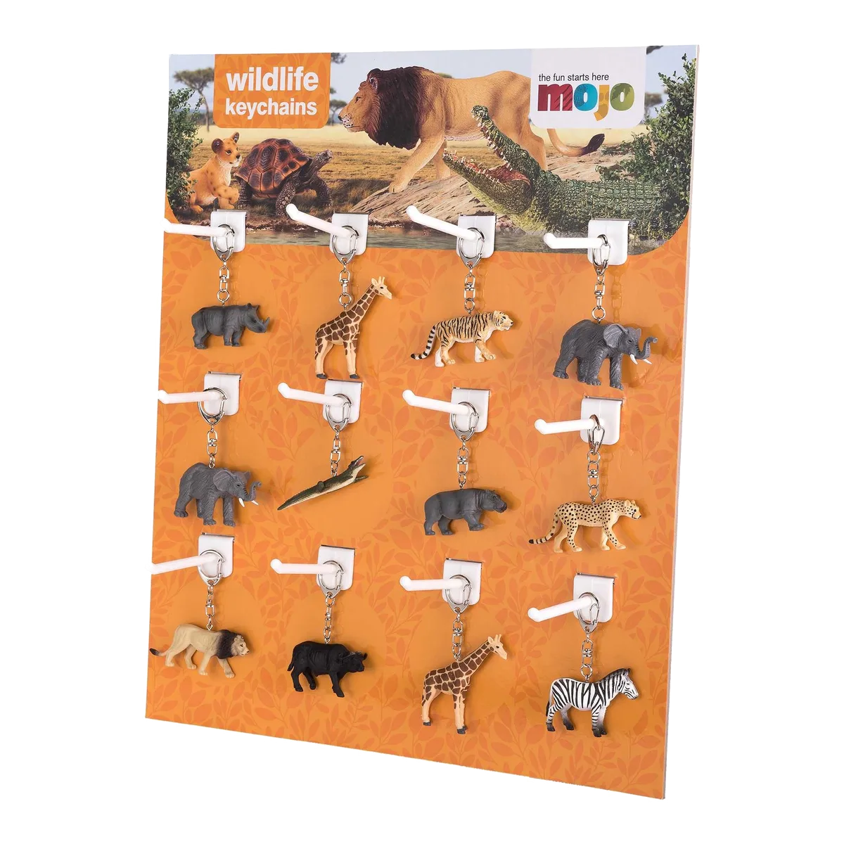 Mojo Display Keychain Savannah (36pc), Wildlife - image 1