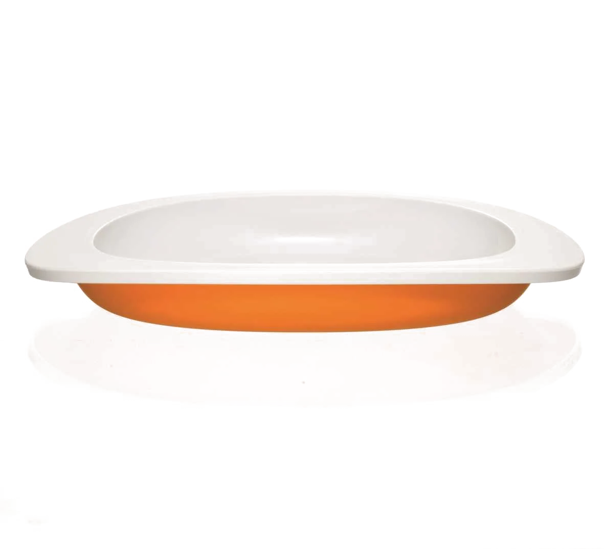 Toddler Copenhagen Plate, Orange - image 1