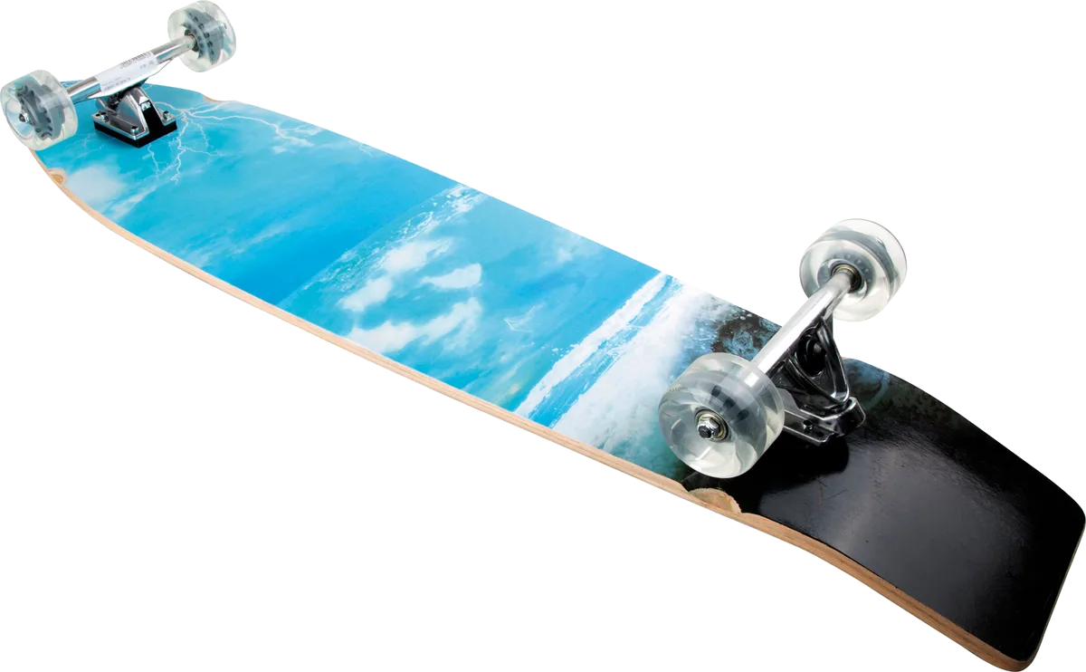 small foot Longboard Surfer - image 1