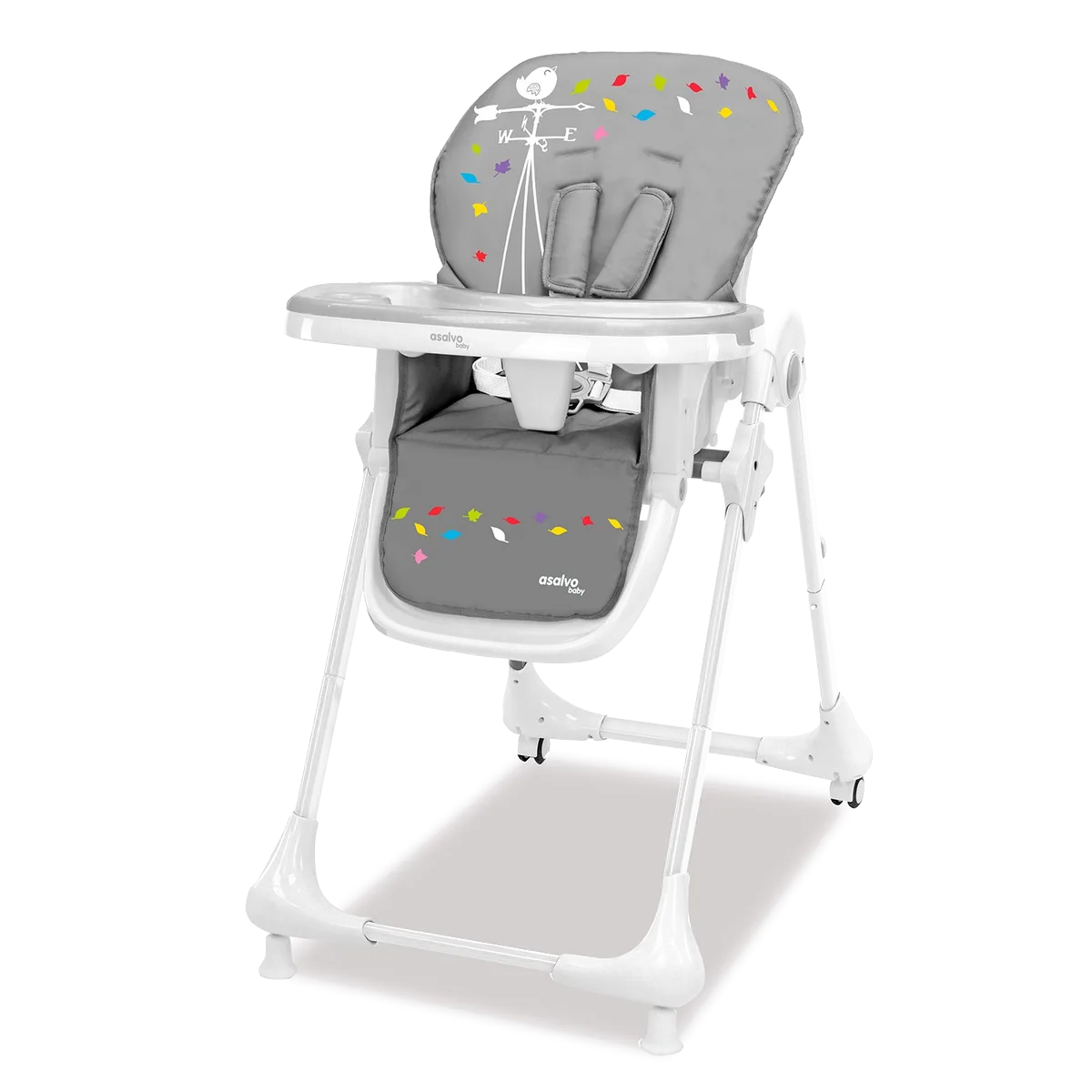 Asalvo High chair with wheels, Vane - image 1