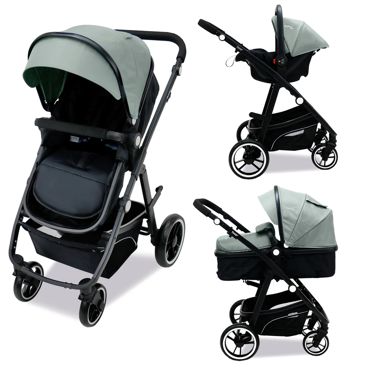 Asalvo Convertible two+, Green - image 1