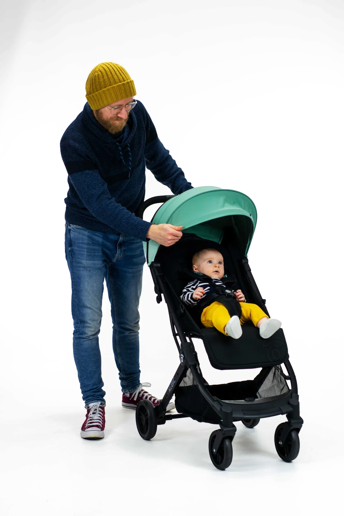 Asalvo Stroller Kubic, Green - image 1