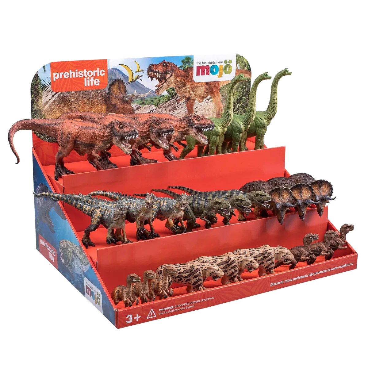 Mojo Cardboard display, Prehistoric Life - image 1
