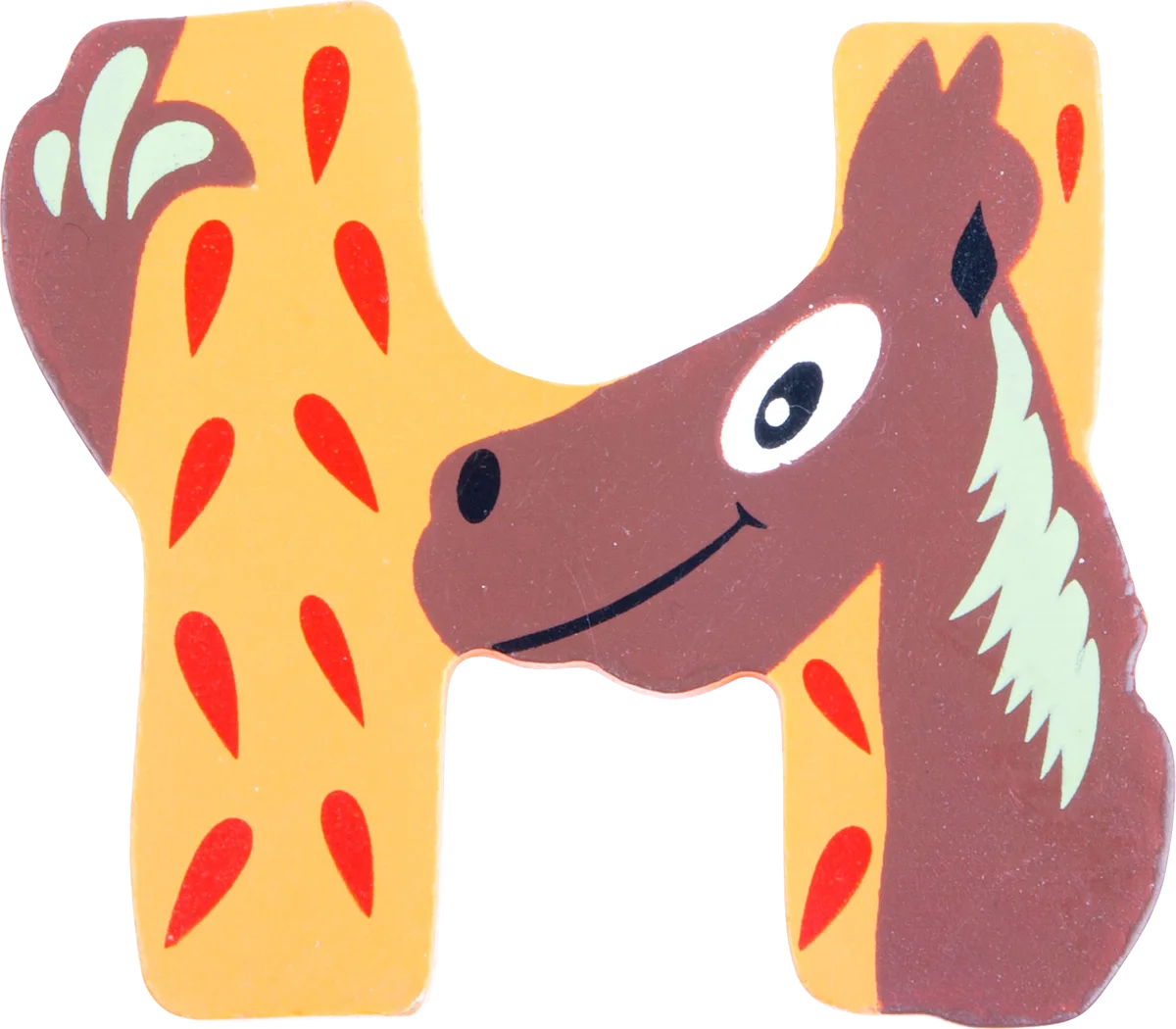 small foot Letter H, Animal - image 1