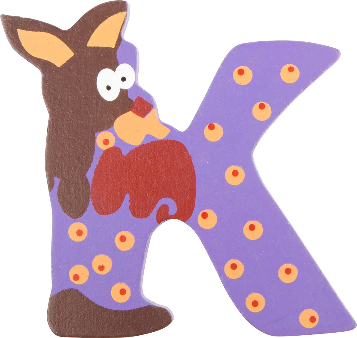 small foot Letter K, Animal - image 1